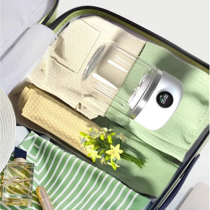 Wireless Washing Machine Portable Underwear Cleaner 1L Mini Socks Washing Machine Dehydratable Laundry Bucket