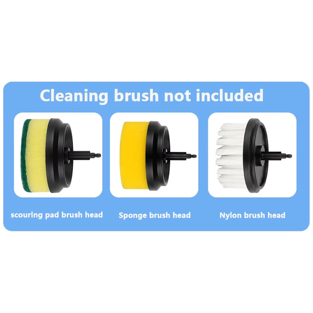 Electric Cleaning Brush USB Rechargeable Automatic Wireless Handheld Kitchen Dishwashing Brush Bathtub Tile Cleaning Brushes